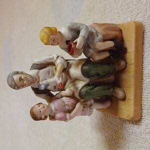 Norman Rockwell Ceramic Figurine, "The Toymaker"-1984